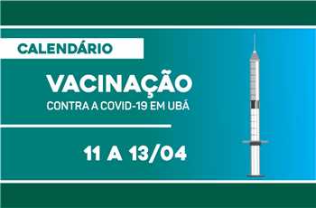 Prefeitura Municipal de Ubá Ubá inicia aplicação da 4ª dose em